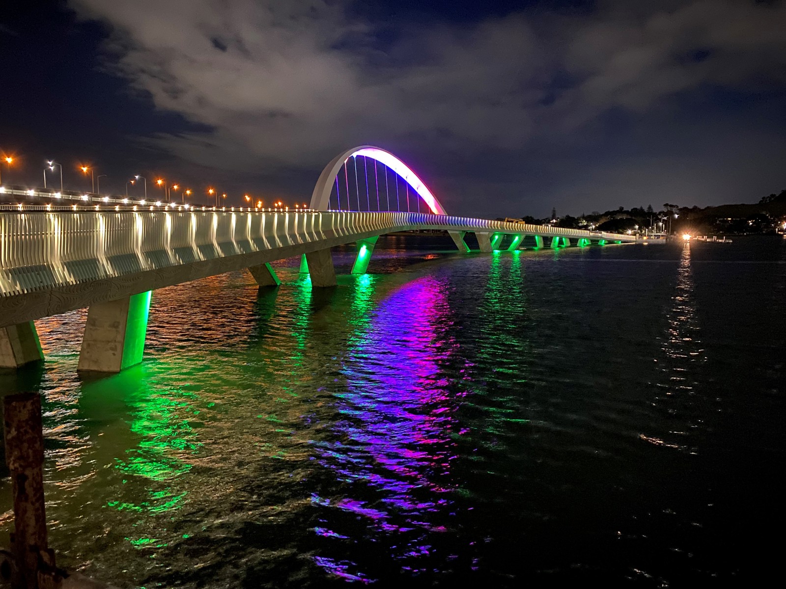 Ngā Hau Māngere At Night