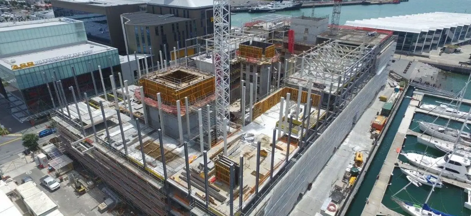 Façade Works Start On Park Hyatt Hotel