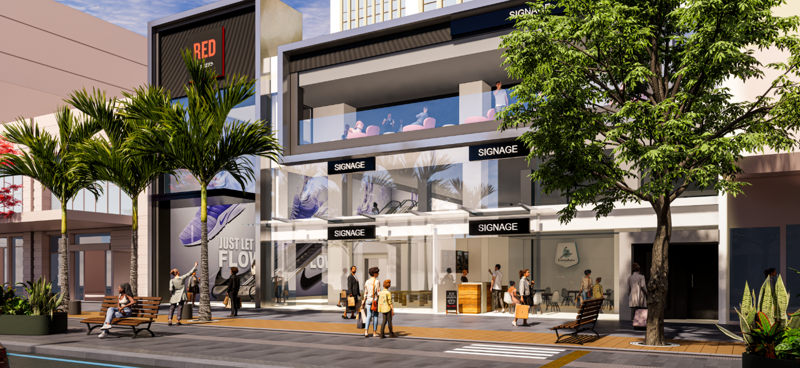 280 Queen Street Frontage