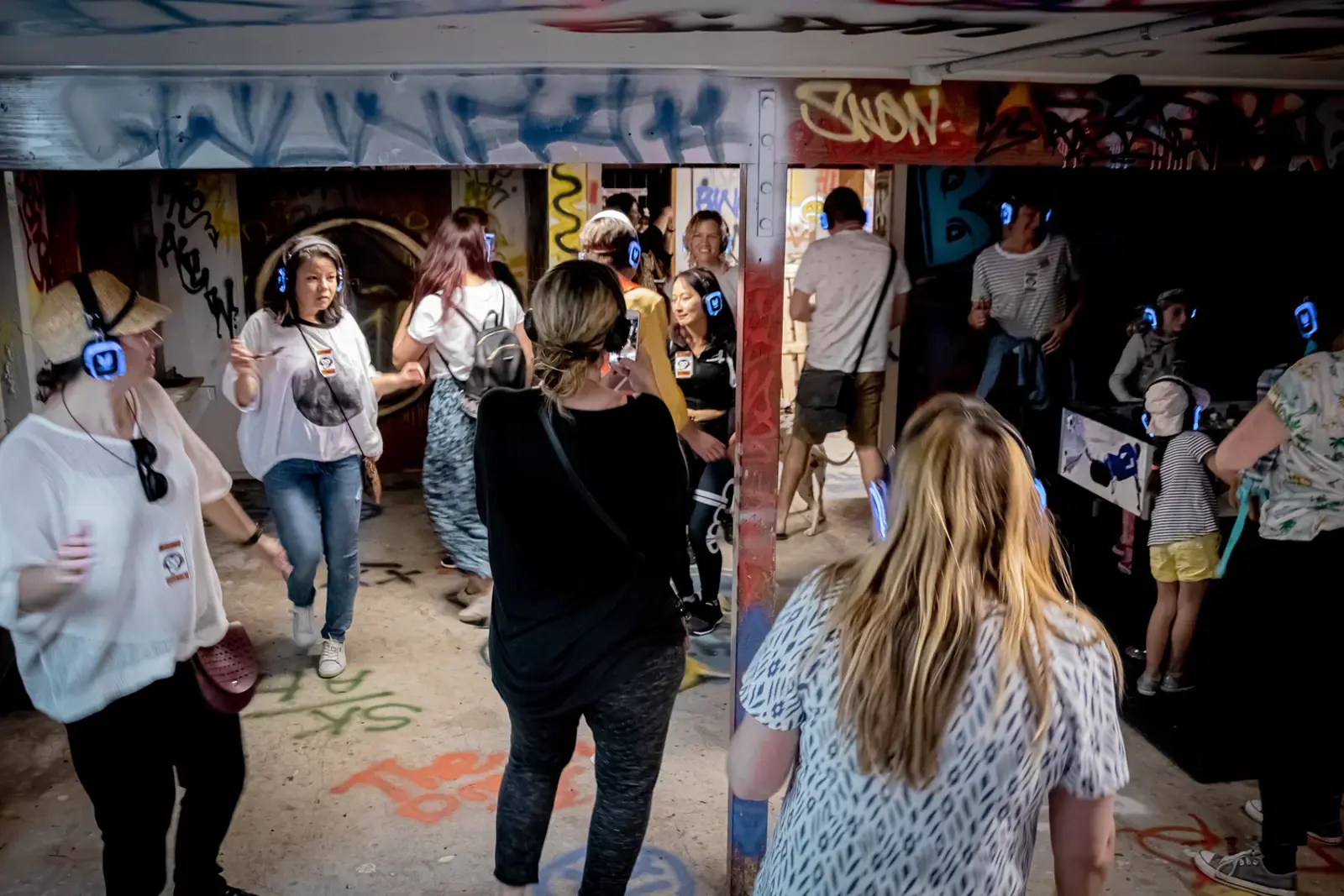 Silent Disco Turns Panmure Town Centre Into A Dance Floor 13