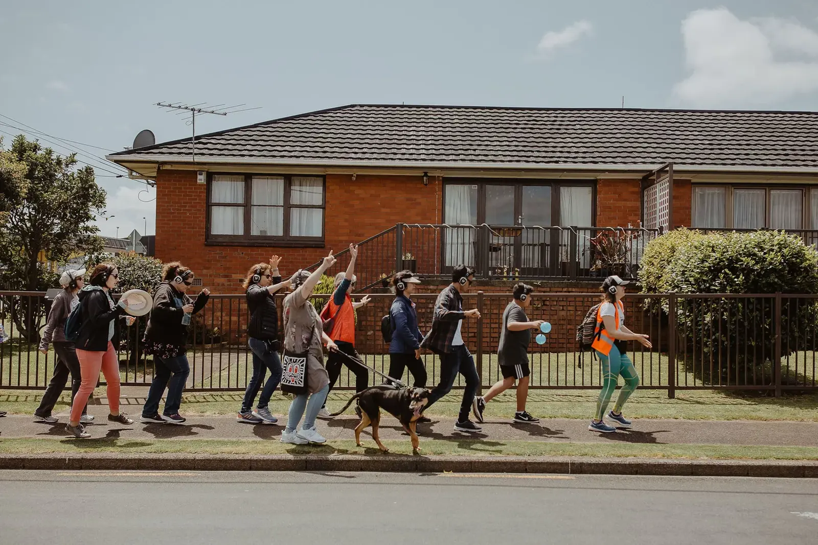 Silent Disco Turns Panmure Town Centre Into A Dance Floor 2