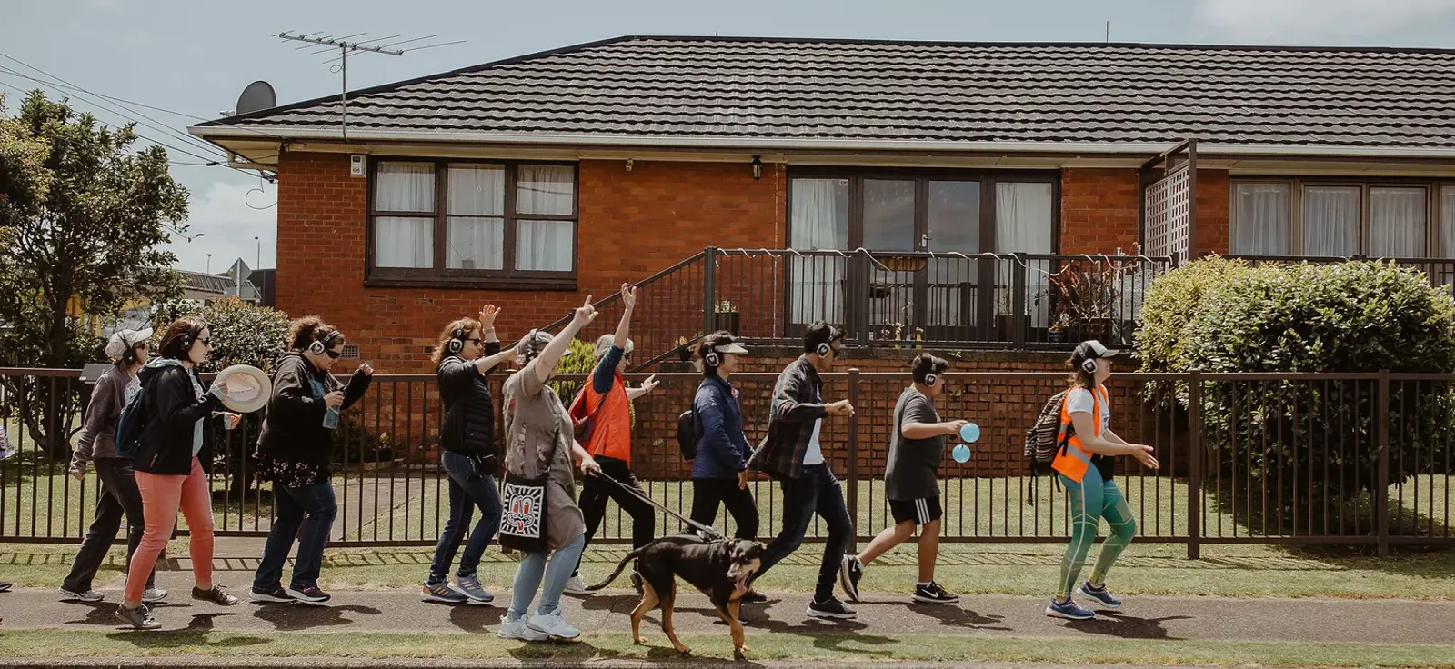 Silent Disco Turns Panmure Town Centre Into A Dance Floor 2