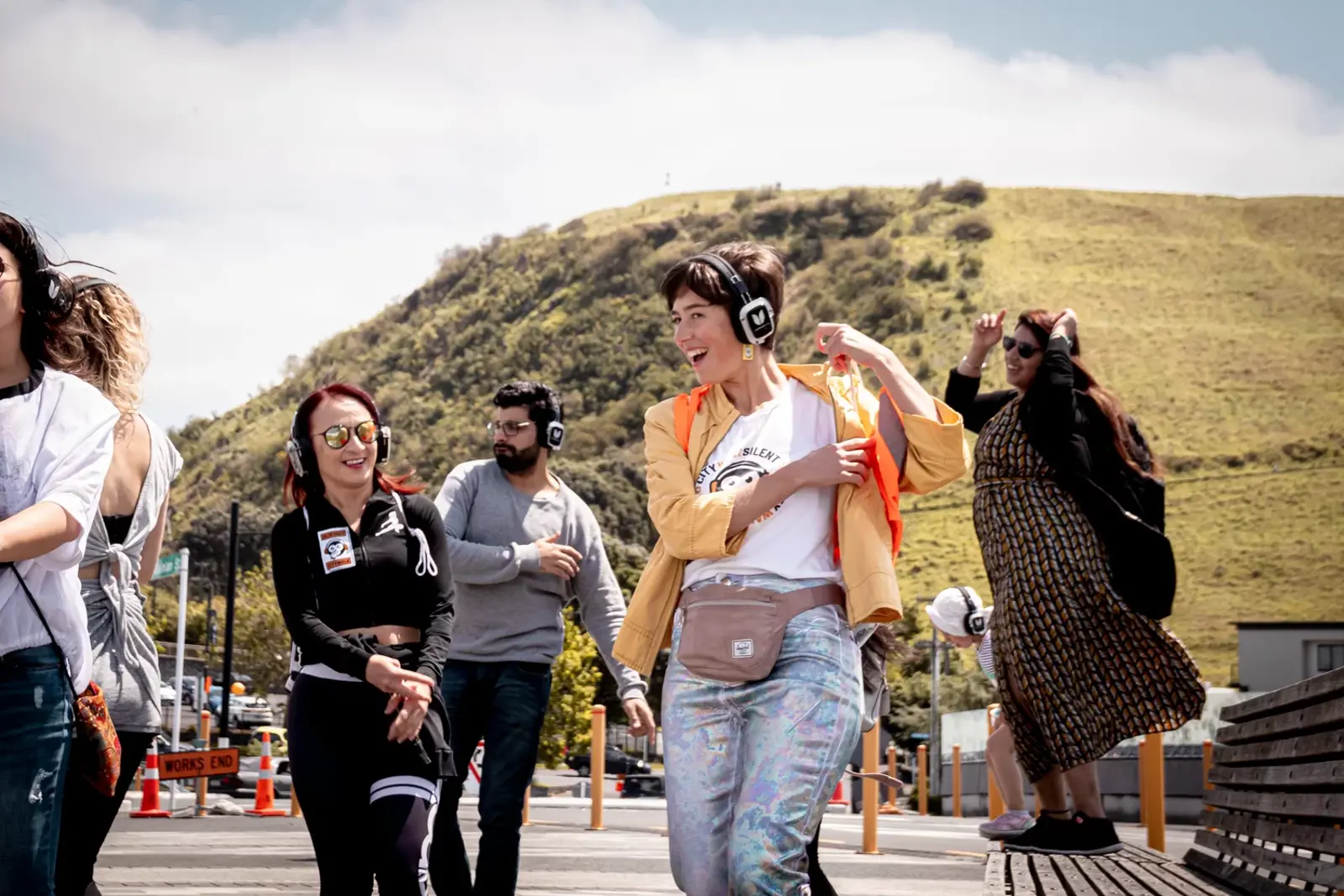 Silent Disco Turns Panmure Town Centre Into A Dance Floor 10