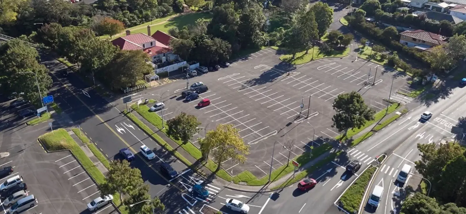 The Falls Carpark Aerial