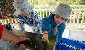 Tickling Tuna (Eels) At Freshwater Frenzy