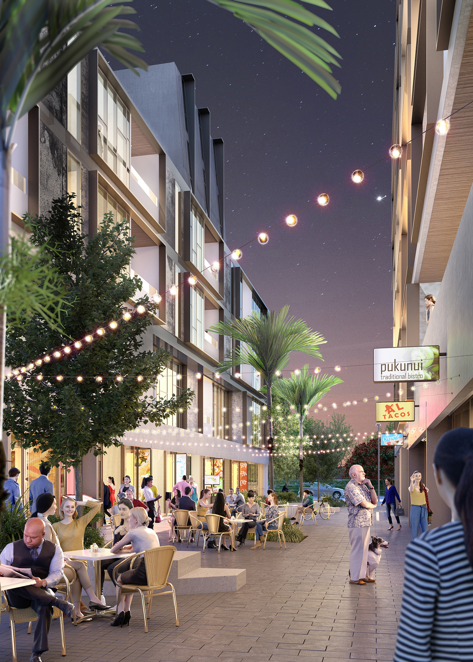 Northcote Laneway Render