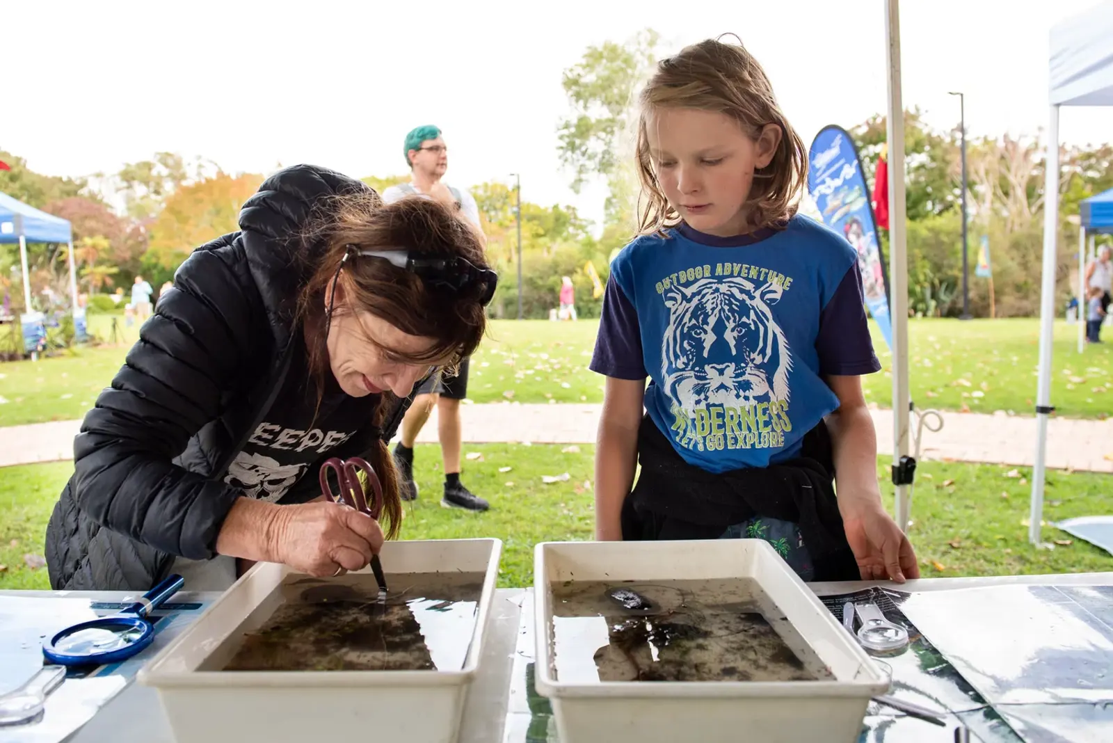 Tickling Tuna (Eels) At Freshwater Frenzy4