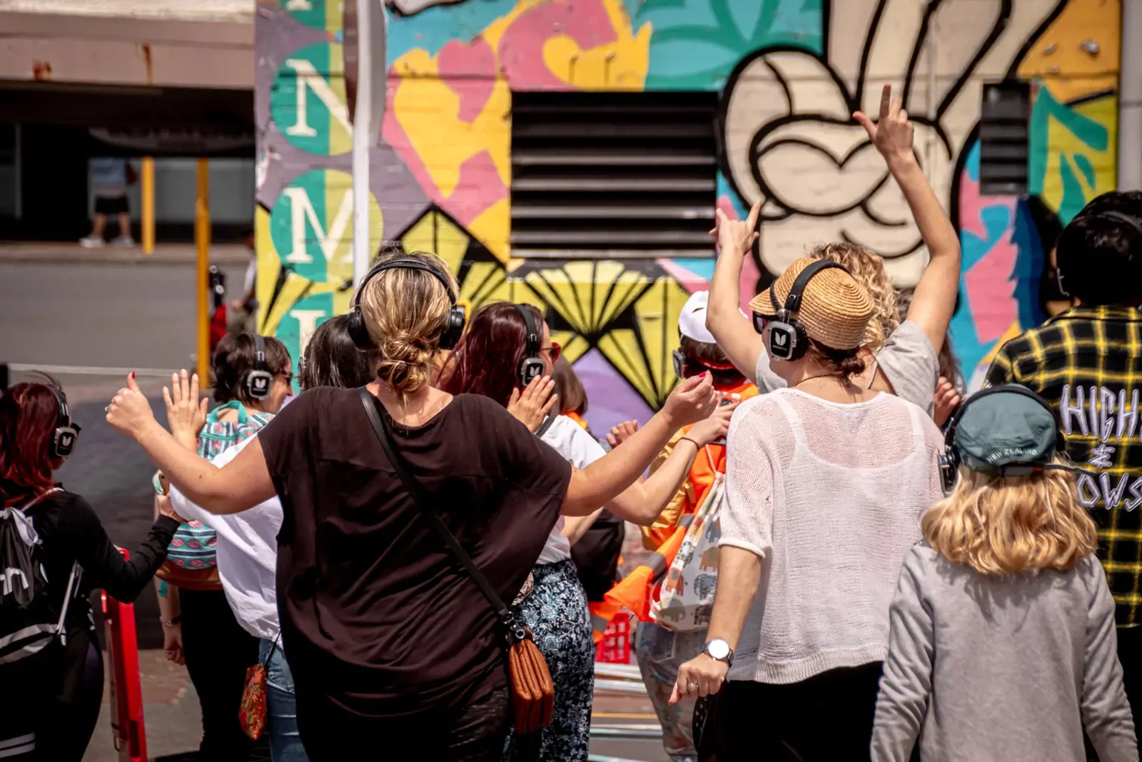 Silent Disco Turns Panmure Town Centre Into A Dance Floor 11